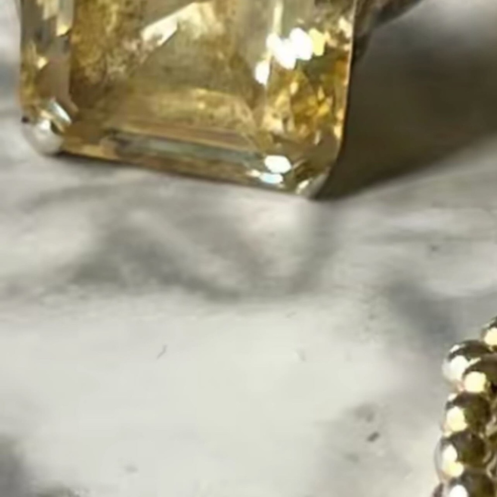 Citrine Silver Ring - image 8